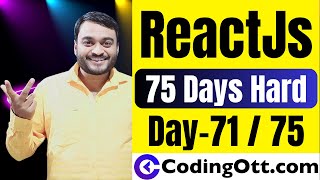 Day7175  Reusable Alert Component  React Js and Next Js tutorial for beginners in hindi [upl. by Kcirddahc633]