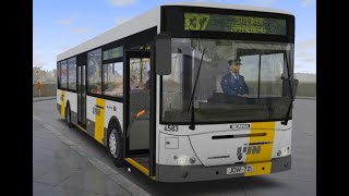 OMSI 2  Steam Edition  Bus Betrieb  Jonckheere Transit 2000  K  De Lijn  Berlin Spandau  DE [upl. by Ahseim]