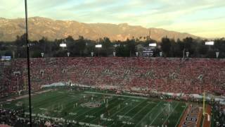 Rose Bowl time lapse sun sets over mountains [upl. by Bren355]