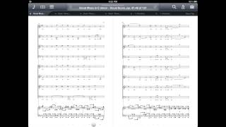 forScore Tutorial 2Up  View two pages sidebyside [upl. by Nonarb790]