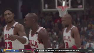 96’ Bulls VS Pacers Current Era Franchise Mode  Regular Season 1  2K24 [upl. by Kirtap376]