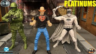 McFarlane DC Multiverse Platinum Chase Sgt Rock Conner Kent Superboy Manga Batman Collectors Review [upl. by Naz717]