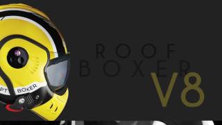 Roof Boxer V8 Helmet  Chromeburner Motorgear [upl. by Engeddi565]