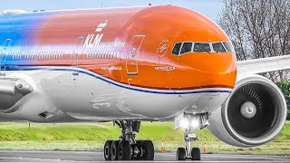 200 CLOSE UP TAKEOFFS and LANDINGS in 2 HOURS  Amsterdam Airport Schiphol Plane Spotting AMSEHAM [upl. by Matthias]