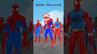 SpiderMan Sword Fight vs Hulk Marvel spiderman marvel gta [upl. by Opiuuk]