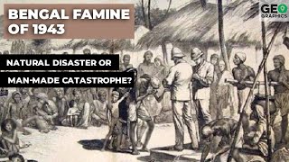 The Bengal Famine of 1943 Natural Disaster or ManMade Catastrophe [upl. by Balas]