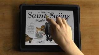 Le Carnaval des animaux iPad bande annonce [upl. by Esdnil]