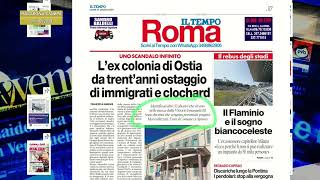 RASSEGNA STAMPA DI ROMA E PROVINCIA DEL 21102024 [upl. by Mcgean]