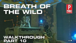 Zelda Breath of the Wild Walkthrough Part 10  Sheh Rata Shrine Speed of Light Giant Boomerang [upl. by Roberson]