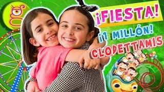 Voy a la FIESTA del MILLÓN DE SUSCRIPTORES de CLODETT [upl. by Enelrihs]