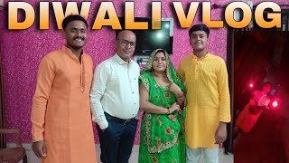 DIWALI CELEBRATION WITH MY FAMILY 👪❤  ILLUSTRATE RD VLOGS [upl. by Yusem]