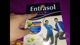 Entrasol activesusu tinggi protein dengan ekstra buah zaitun  Zahfa Tire [upl. by Notkcorb]