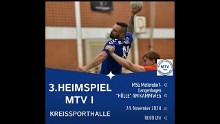 MTV Obernkirchen I gegen HSG MellendorfLangenhagen am 241124 [upl. by Hopper]