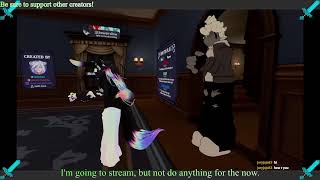 Swinging my pickaxe side to side  VRChat Livestream [upl. by Guttery]