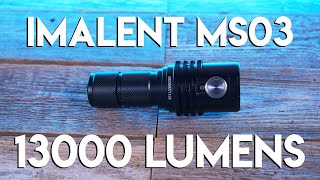 IMALENT MS03 The worlds BRIGHTEST flashlight for its size [upl. by Nidya]