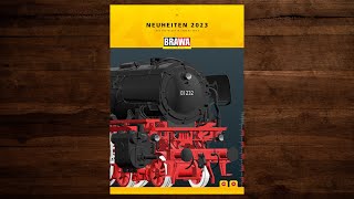 BRAWA Neuheiten 2023 – Modellbahn Katalog Produktübersicht H0 [upl. by Gavrielle812]