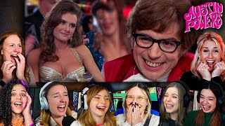 TOP quotAlotta Faginaquot Reactions Austin Powers 1997 Movie Reaction First Time Watching [upl. by Laerdna]