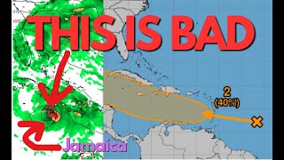 System Coming  JAMAICA amp the rest of the Caribbeans Forecast for Sunday September 01 2024 [upl. by Ativ]