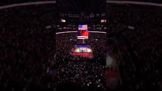 US Anthem Denver Nuggets vs LA Clippers game 102624 nba nuggets clippers viralshorts fyp fun [upl. by Libby]