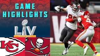 Chiefs vs Buccaneers  Super Bowl LV Game Highlights [upl. by Anhsirk]