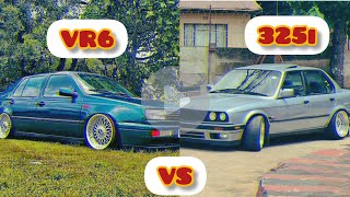 325i vs VR6 GUSHESHE VS VURA 🔥🔥 Engine Sound Check [upl. by Anirec]