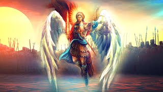 Archangel Michael Destroy All Dark Energy From Your Aura With Alpha Waves Archangel Healing Music [upl. by Crandell604]