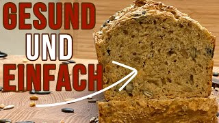 Schnell und einfach gesundes Backen  Original Körnerbrot [upl. by Aker]