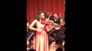 Mira Williams plays 1st movement of the Stamitz Viola Concerto at Sphinx 2015 [upl. by Sral729]