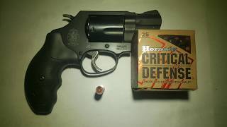 Hornady Critical Defense 38 Special 110 gr Gel Test [upl. by Ivor]