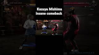 Kazuya Mishima insane comeback [upl. by Annwahsal]