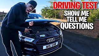 Show Me Tell Me Questions 2024  UK Driving Test [upl. by Sholley312]