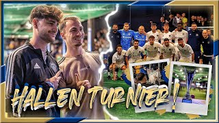 WIR MACHEN ZUM ERSTEN MAL BEI EINEM HALLENTURNIER MIT️⚽️ Delay Sports Cup Highlights🔥 [upl. by Ahsimet261]