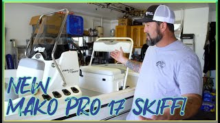 NEW MAKO PRO 17 SKIFF  FISHING BOAT [upl. by Sami]