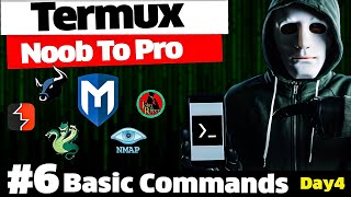 Termux Full Course  Termux Basic Commands   Day 4 [upl. by Chenee]