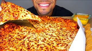 ASMR COSTCO FOOD COURT PIZZA EATING SHOW REVIEW MOUTH SOUNDS MUKBANG NO TALKING BIG BITES [upl. by Minsat245]