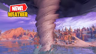 NEW Tornadoes amp Lightning Weather Effects in Fortnite [upl. by Ettesel561]