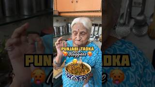 Hot amp Tasty Punjabi Tadka Maggie 🥵🍝 Easy amp Tasty Recipe shorts maggie punjabi [upl. by Tudor531]