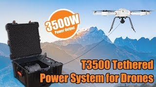 FOXTECH T3500 Tethered Power System for Drones [upl. by Otho]