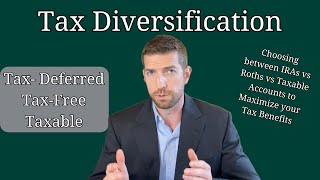 Tax Diversification Blend of Tax Deferred and Tax Free [upl. by Wolfram]