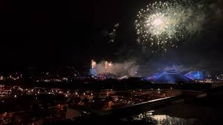 Magic Kingdom New Years Eve Fireworks from California Grill 123023 [upl. by Notxed]