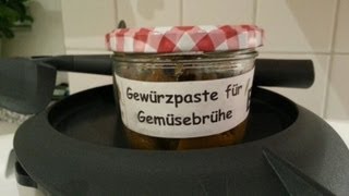 Thermomix TM 31 Gemüsepaste für Gemüsebrühe [upl. by Lavery]