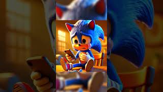 SONIC juega FREE FIRE pero sonic comedia [upl. by Yllod649]