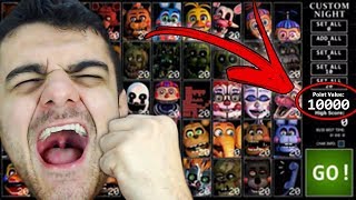 COMO PASSAR A ULTIMATE CUSTOM NIGHT FÁCIL 🤩 FNAF  HUEstation [upl. by Jayme]