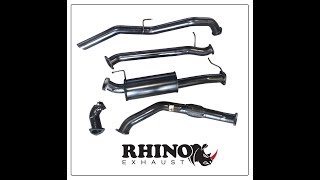 rhino 3 inch exhaust [upl. by Pierre]