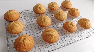 Basic Muffin Recipe  How To Make Muffins Easy Recipe [upl. by Tunk]