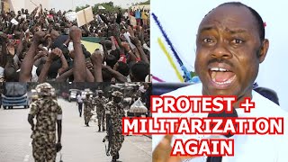 PROTEST  MILITARIZATION AGAIN MAJOR PROPHET POSSIBILITY TV [upl. by Eatnoed471]