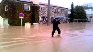 Oppenweiler Hochwasser  The HandyWaterman bei Murrplastik [upl. by Beret]