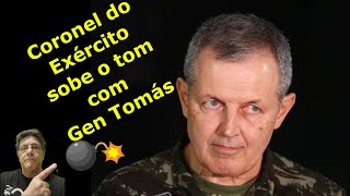 Coronel sobe o tom com o Gen Tomás cmt do Exército [upl. by Long752]