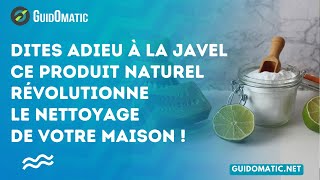 👉 Dites adieu à la Javel  Ce produit naturel révolutionne le nettoyage de votre maison [upl. by Murray]