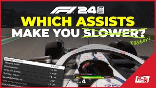 F1 24 Assists Guide  Which Assists To Use amp Which Slow You Down [upl. by Elag]